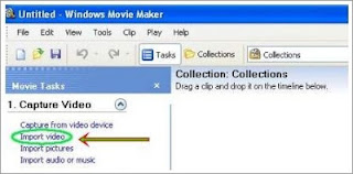 import video on movie maker