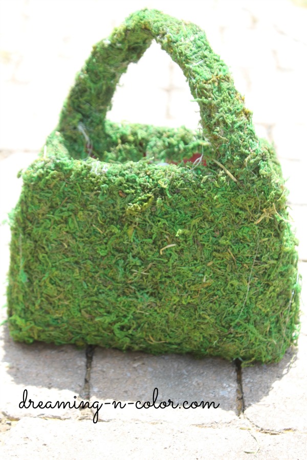 dreamingincolor Succulent Purse Centerpiece Tutorial