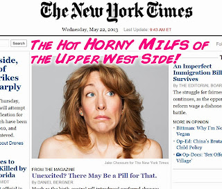 Hot horny MILFs of the Upper West Side and the New York Times, funny MILFs