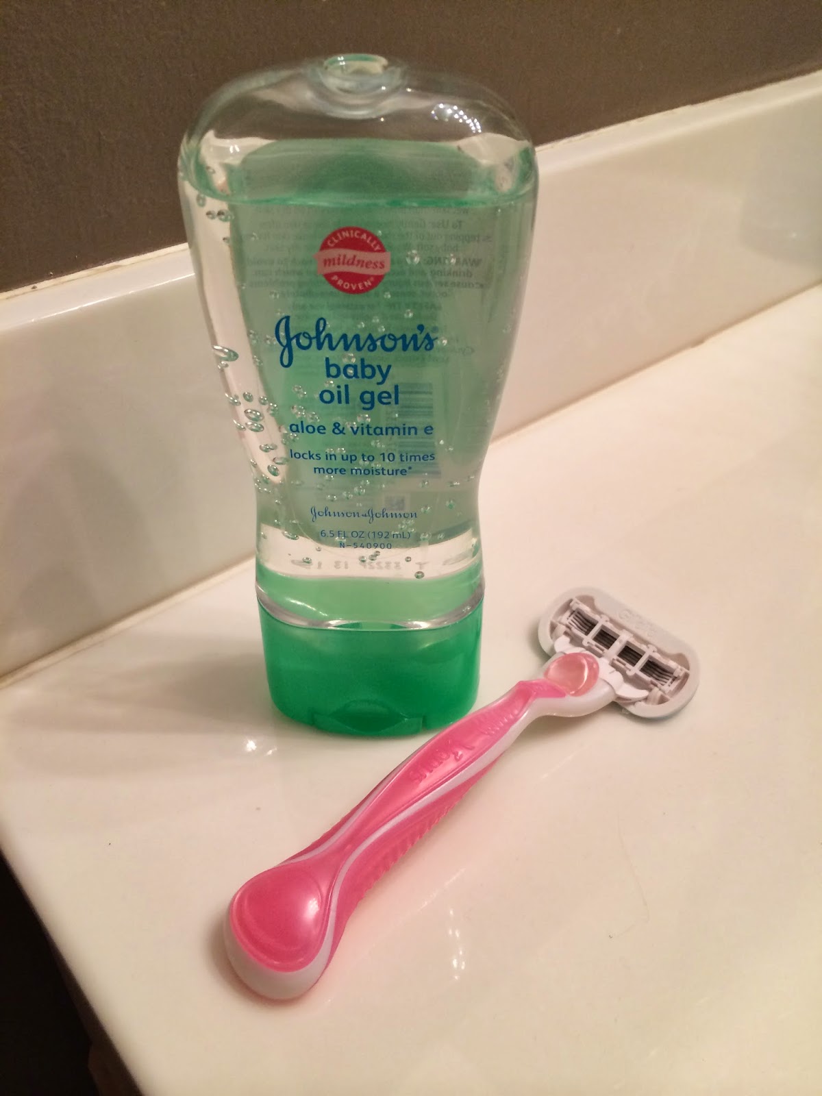 A Pin A Day Day 31 Baby Oil Shave Gel