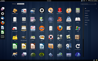 Linux-дистрибутив Fedora 15 Fedora_15_GNOME