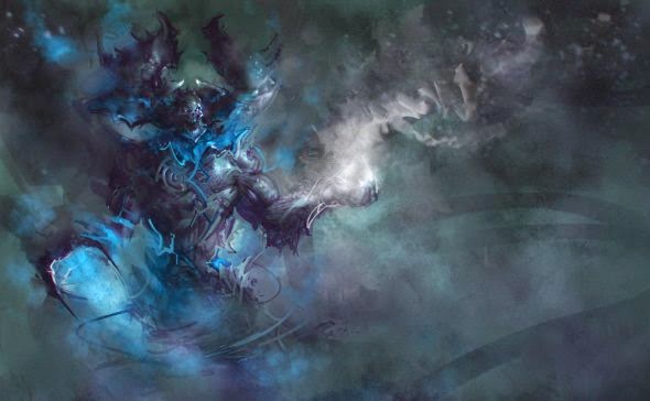 As incríveis ilustrações de fantasia sombria de Ivan Kashubo Ivan Kashubo kashivan deviantart ilustrações fantasia sombria monstros demônios criaturas