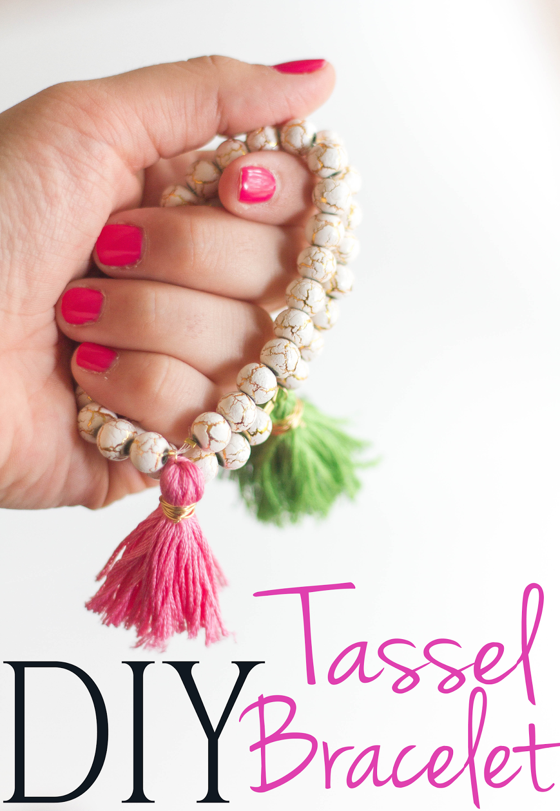 Classy Cathleen DIY Tassel Bracelets with Sarah (Giveaway)