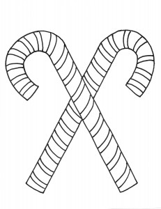 Christmas Candy Coloring Pages Christmas Candy Coloring Pages