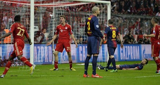 Video Gol Bayern Munchen vs Barcelona 24 April 2013
