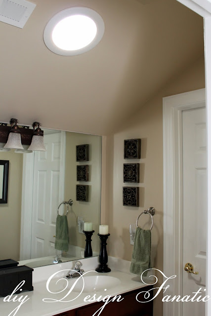 diy Design Fanatic: Solar Tube For The Upstairs Bath