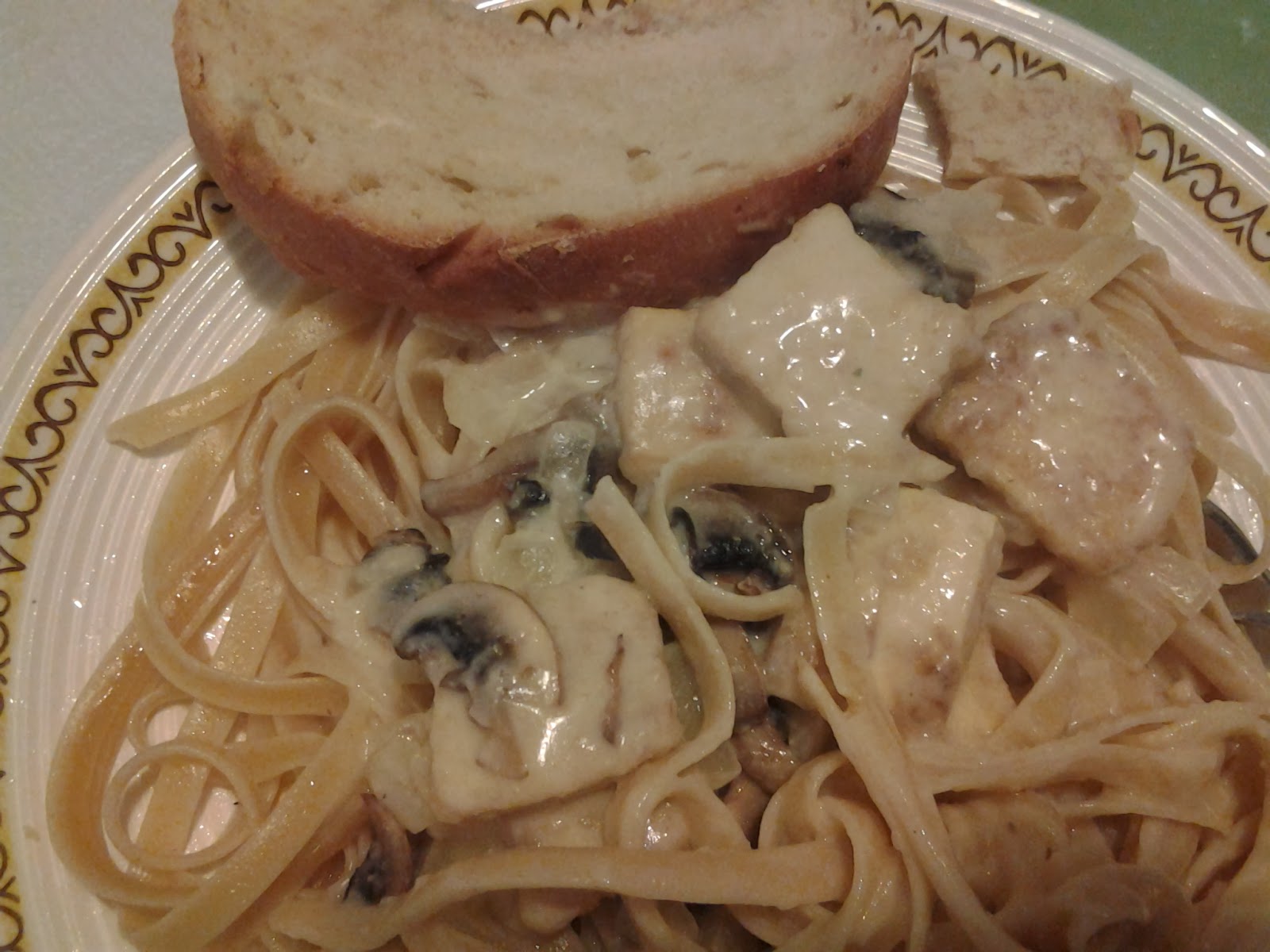 Cooking with Renny the Vegan Tofu Fettuccine Alfredo