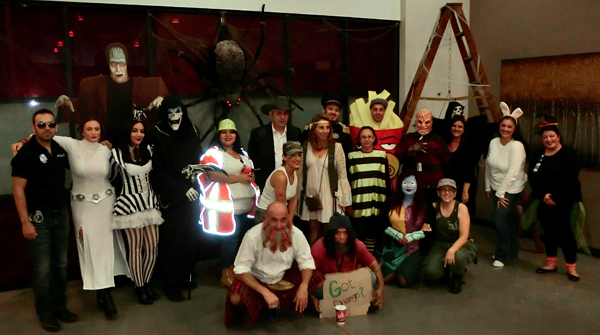 GotPrint Group Picture for Halloween