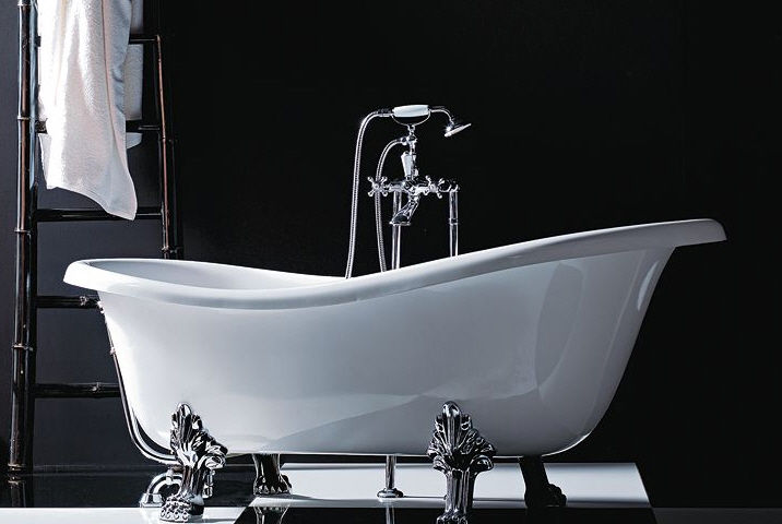 Decorando y renovando: bañeras con patas