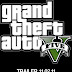 GTA V/5 game logo, official announcement