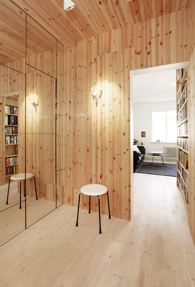 scandinavian retreat. Compact living