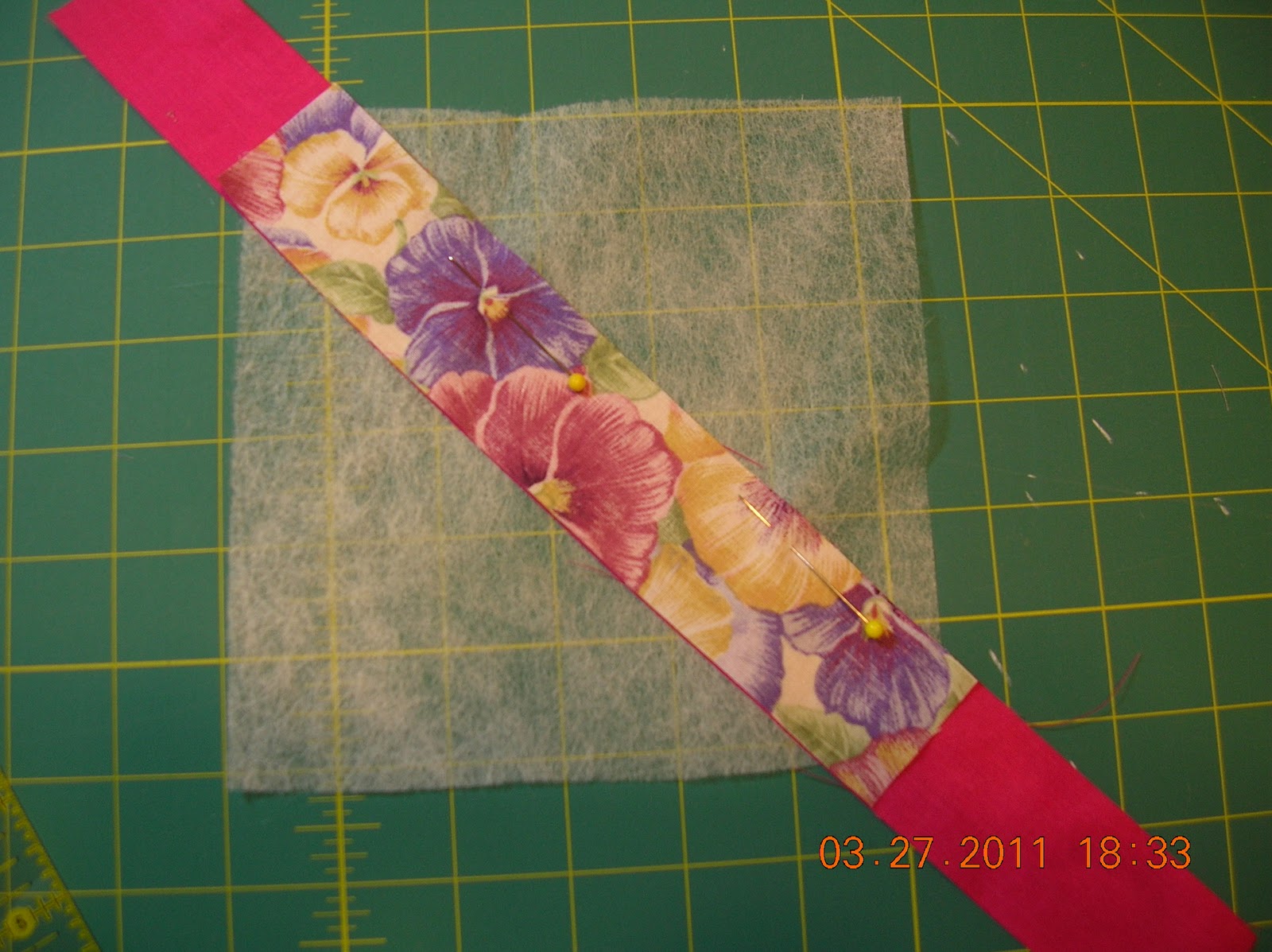 Hazel Dell Quilts Dryer Sheet String Block