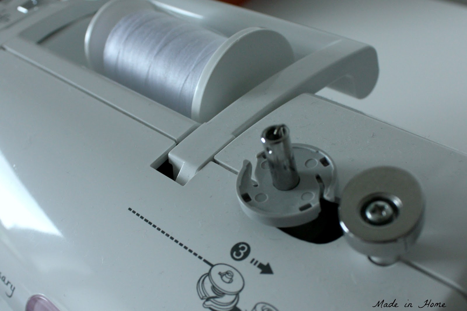 Made in Home How to Sunday Threading a twin needle sewingknits