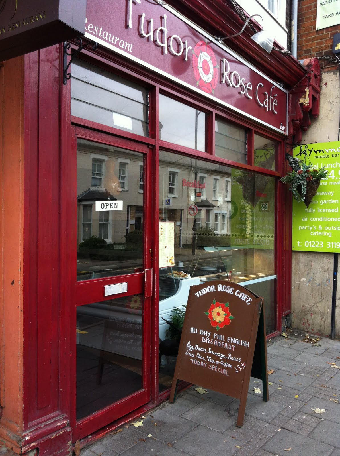 The Fry up Inspector Tudor Rose Cafe Cambridge