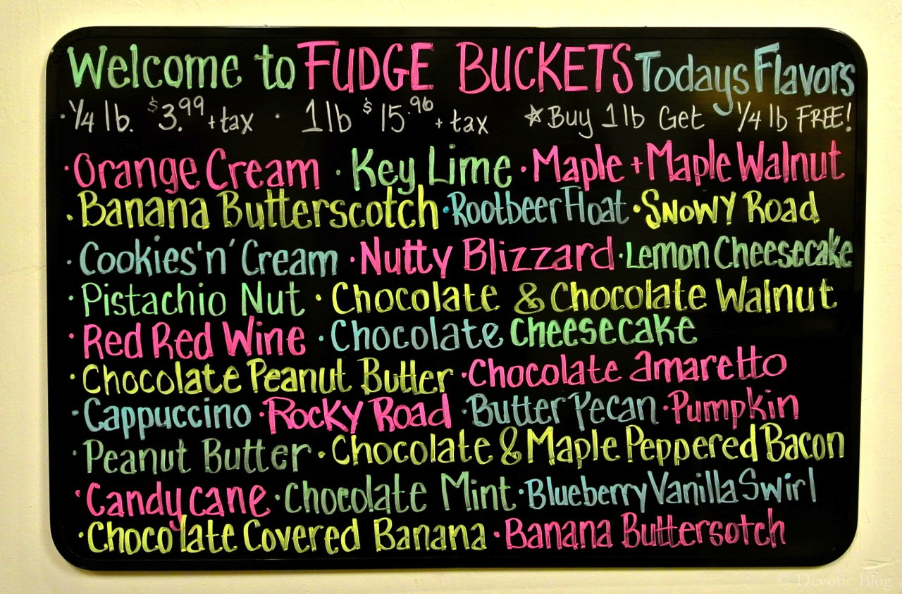 New Year, New Food Craze Fudge Buckets in St. Augustine, Florida
