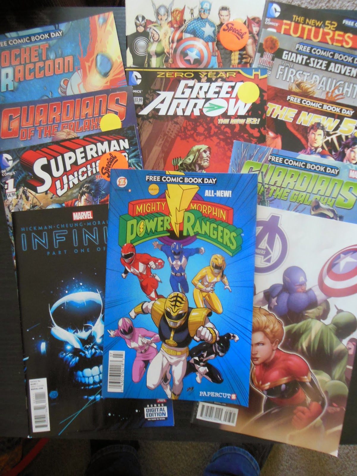 Last Years Free Comic Book Day Haul Last Years Free Comic Book Day Haul