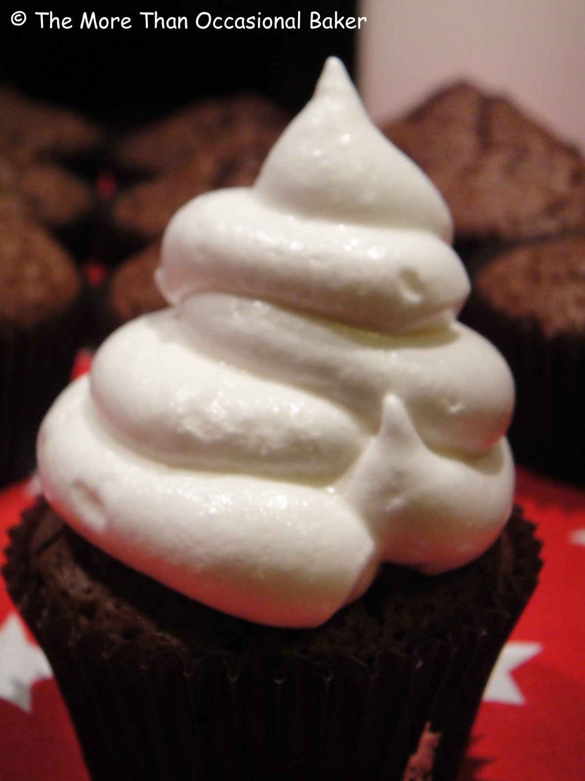The more than occasional baker Hi Hat Marshmallow Cupcakes
