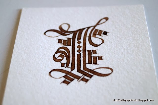 L'association Emily Calligraphy - Tatouage Lettre K Calligraphie