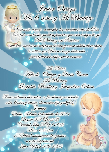 INVITACIONES DE BAUTIZO GRATIS invitaciones de bautizo gratis: