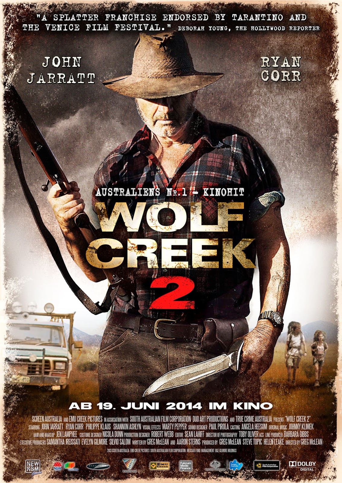 29 "Wolf Creek 2". AUS, 2014 (M.) FilmGeschwafel
