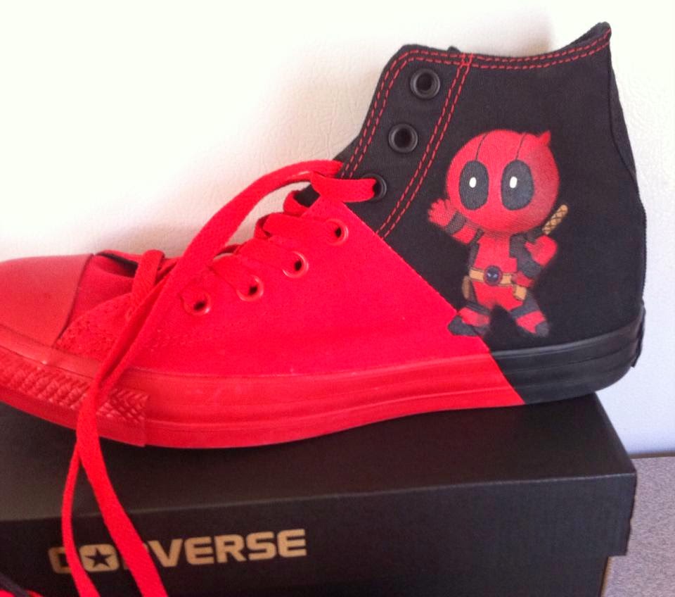 deadpool converse sneakers