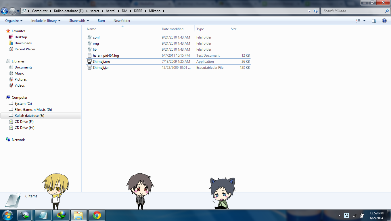 Shimeji Durara "Izaya,Kida,Mikado" Shimeji Durara "Izaya,Kida,Mikado" Anime Hitto