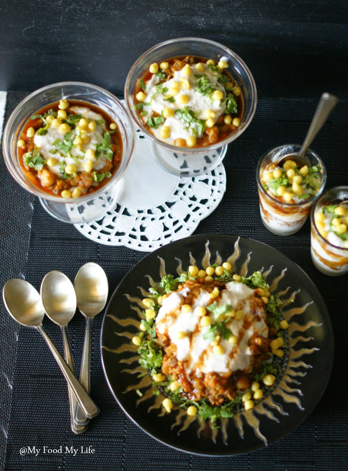 My Food My Life Diwali Treat Spicy Mixed Chana Chaat