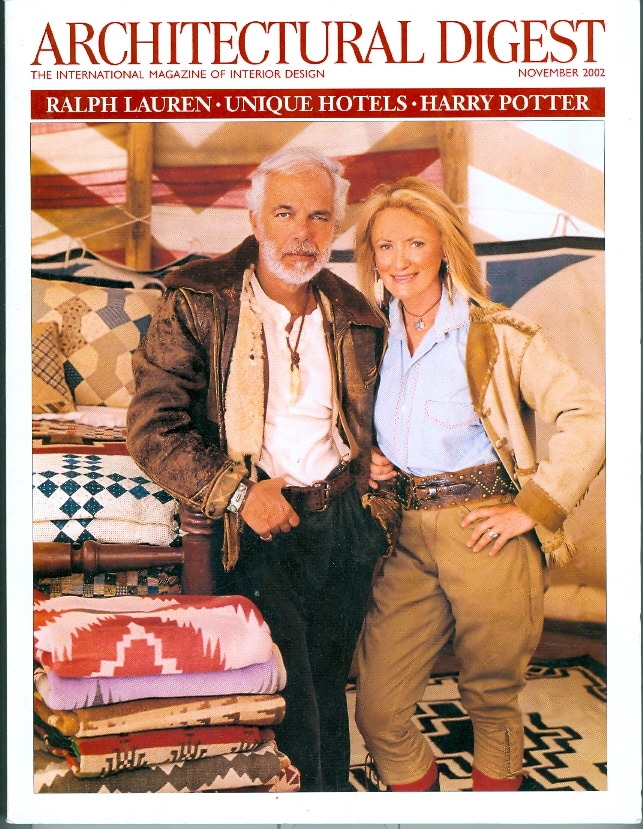 Color Outside the Lines Ralph Lauren in Architectural Digest