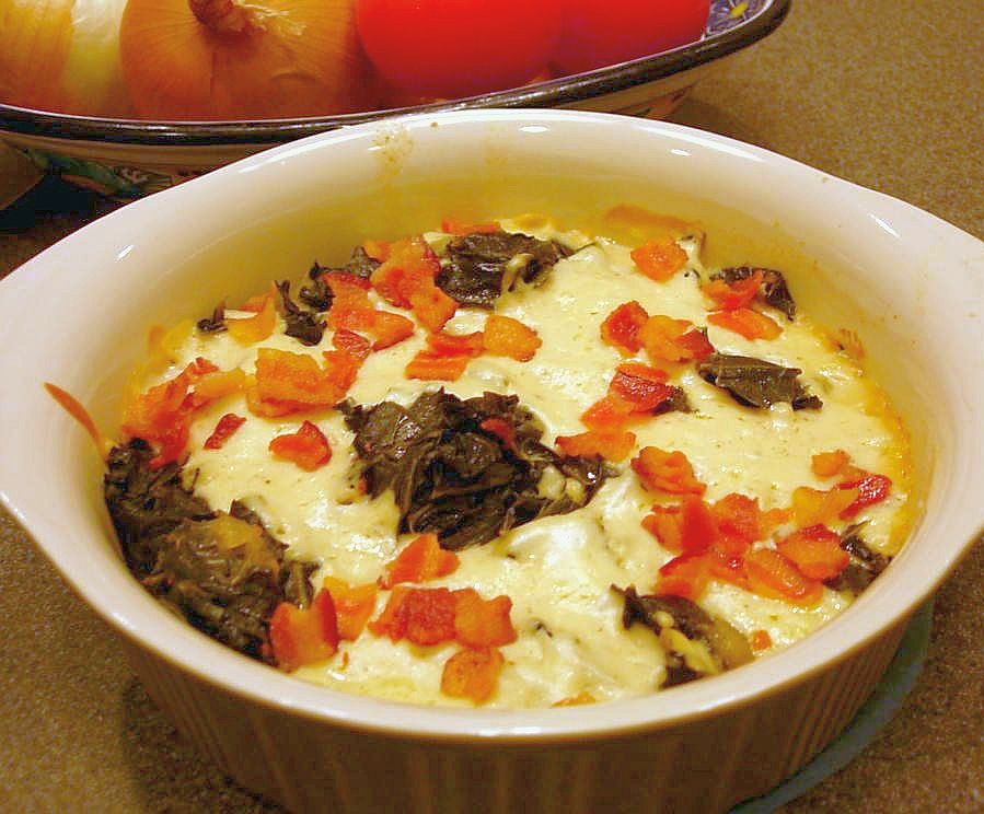 Smothered Collard Greens Drick's Rambling Cafe