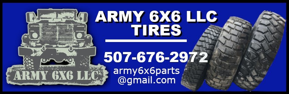 Army 6x6 Tires