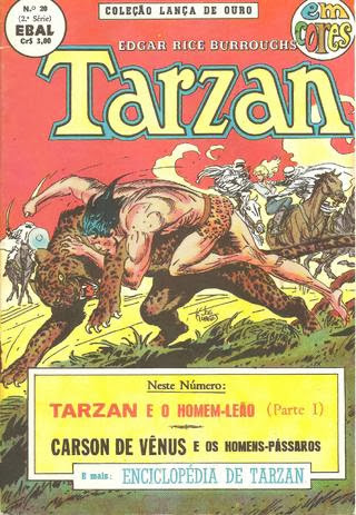 TARZAN LANÇA DE OURO