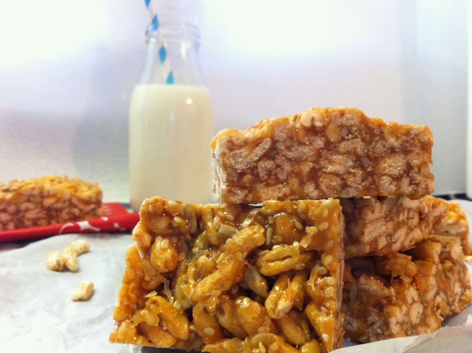 Food Swoon Chewy Toasted Sesame Kamut Bars