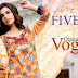 Five Star Digital Vogue Embroidered Collection 2014 | Digital Vogue Embroidered Spring-Summer Suits