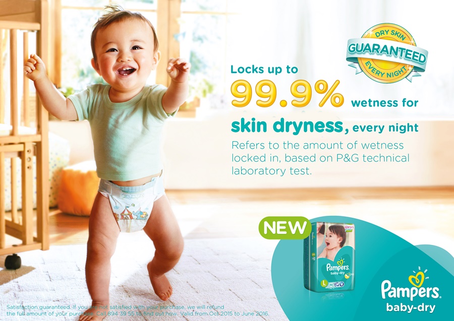 Join The New Pampers Baby Dry 99.9 Dryness Challenge Dear Kitty