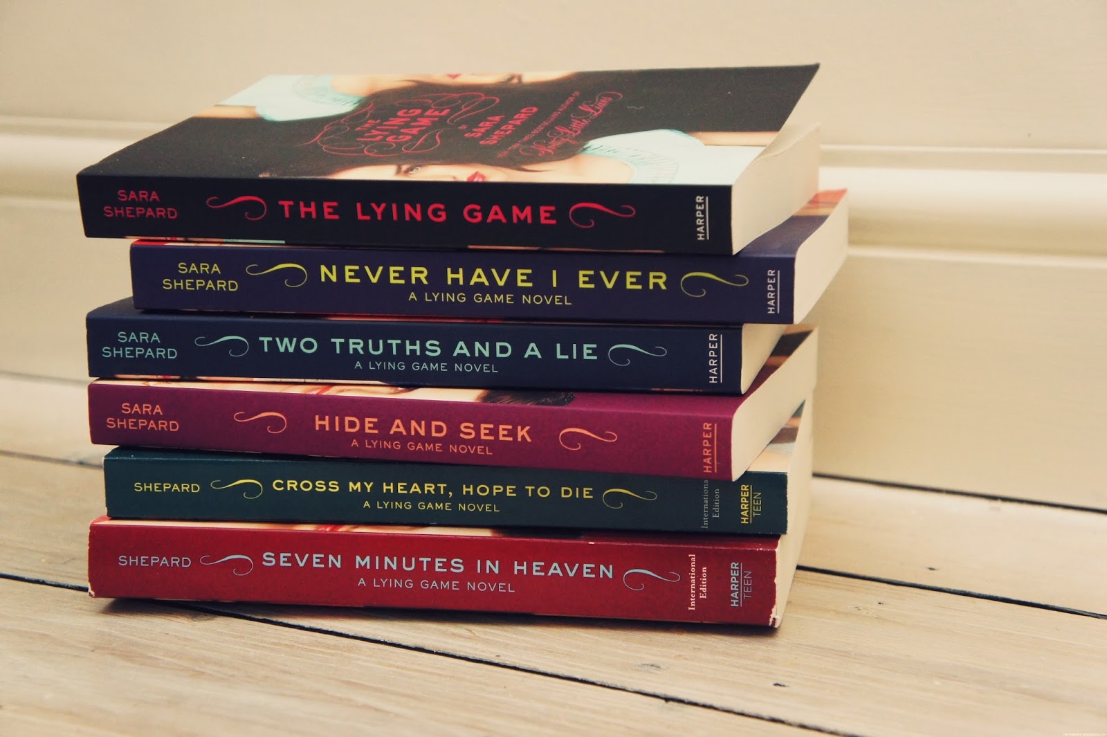 the lying game sara shepard the lying game series