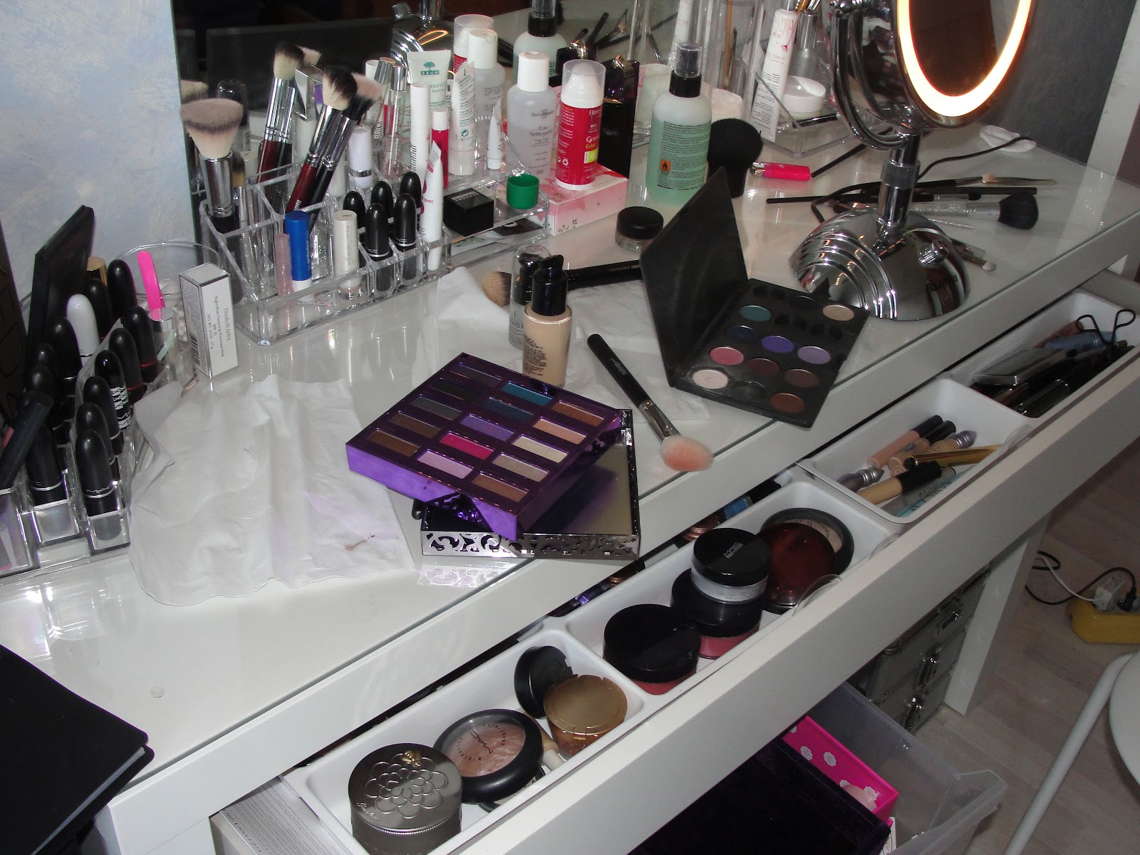My little make up blog de beauté: mon rangement make up ... que ...