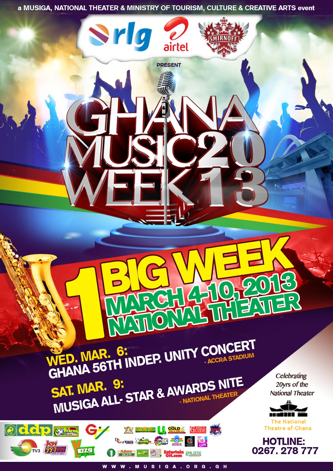 BEAUTIFUL GHANA The First Ghana Music Festival hits town in March