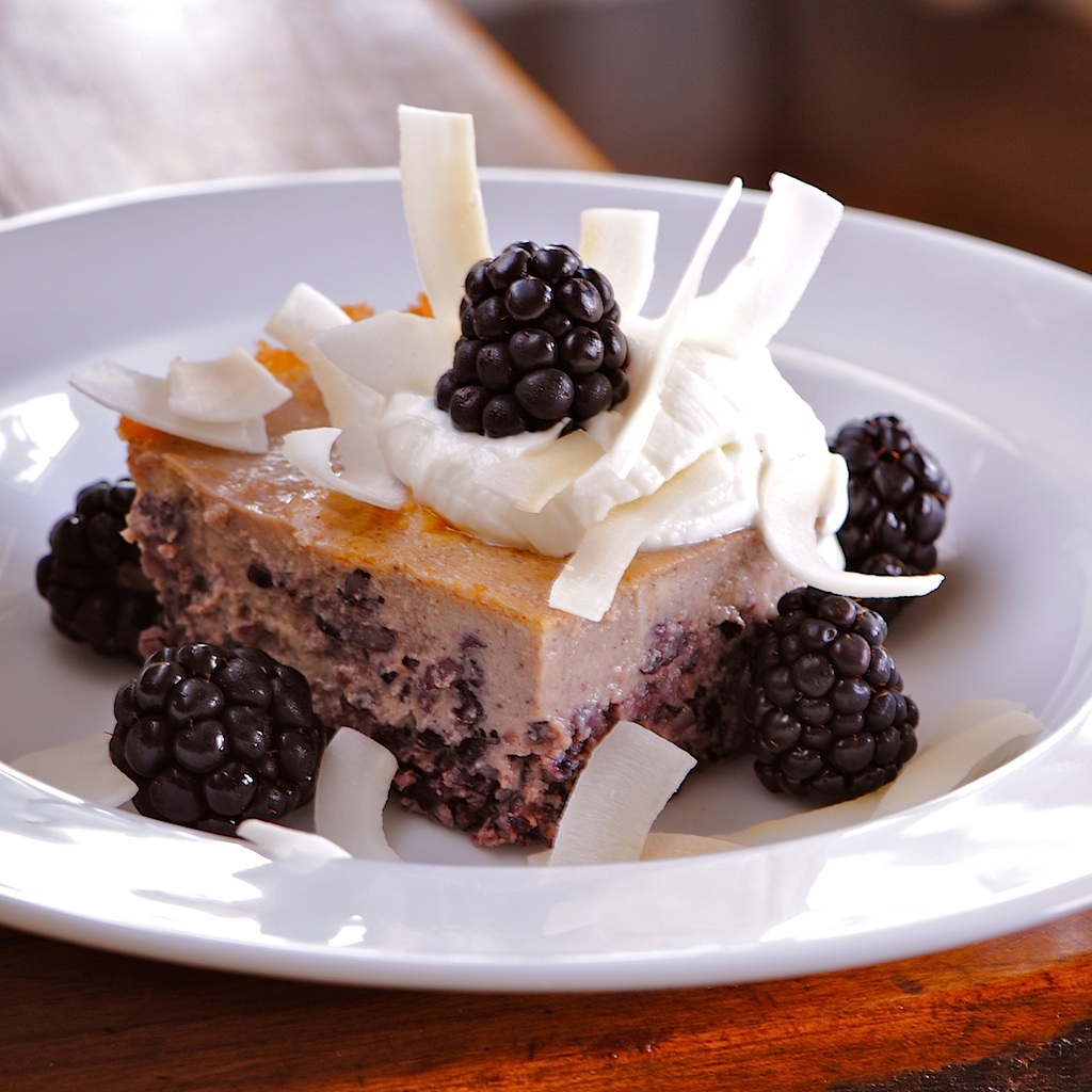 JULES FOOD... Forbidden Black Rice Egg Custard