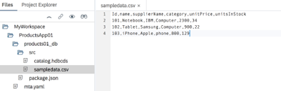 Build database objects/services in HANA service using SAP WebIDE Full-Stack : Part 1 SAP HANA Database, SAP HANA WebIDE, SAP HANA Study Materials, SAP HANA Guides