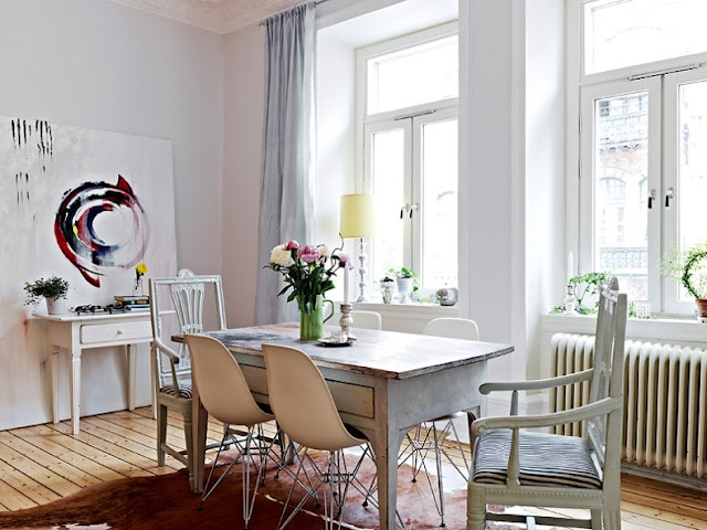 Decoraxpoco: tendencia: sillas diferentes para el comedor Diseños d comedores giratorias