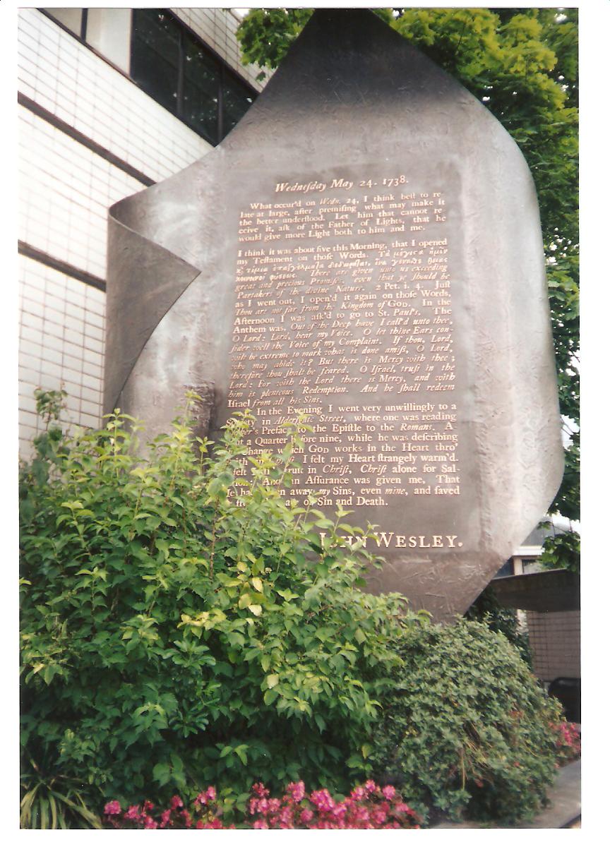 Wesleyan/Anglican Aldersgate Day