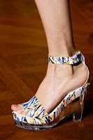 Сандали с прозрачна платформа и ток Stella McCartney Сандали с прозрачна платформа и ток Stella McCartney