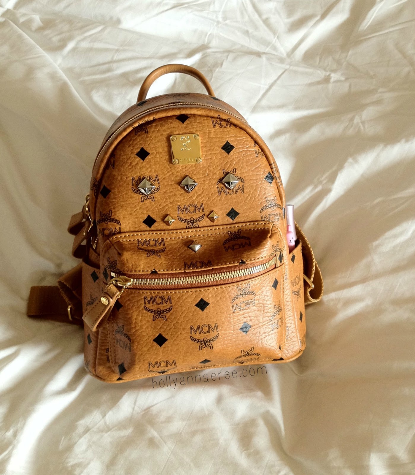 mini stark mcm backpack