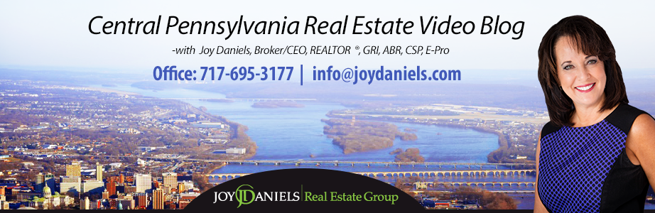 Central Pennsylvania Real Estate Video Blog with Joy Daniels