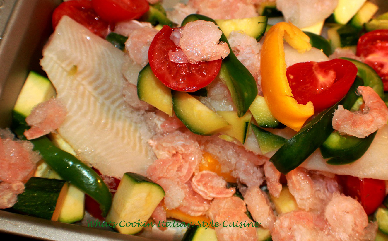 Zucchini Salsa Shrimp Stuffed Flounder Recipe What's Cookin' Italian