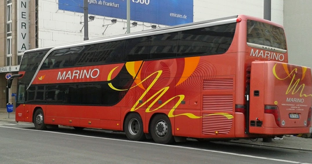 FernbusNews SetraDoppelstockbus von Marino Autolinee in Frankfurt