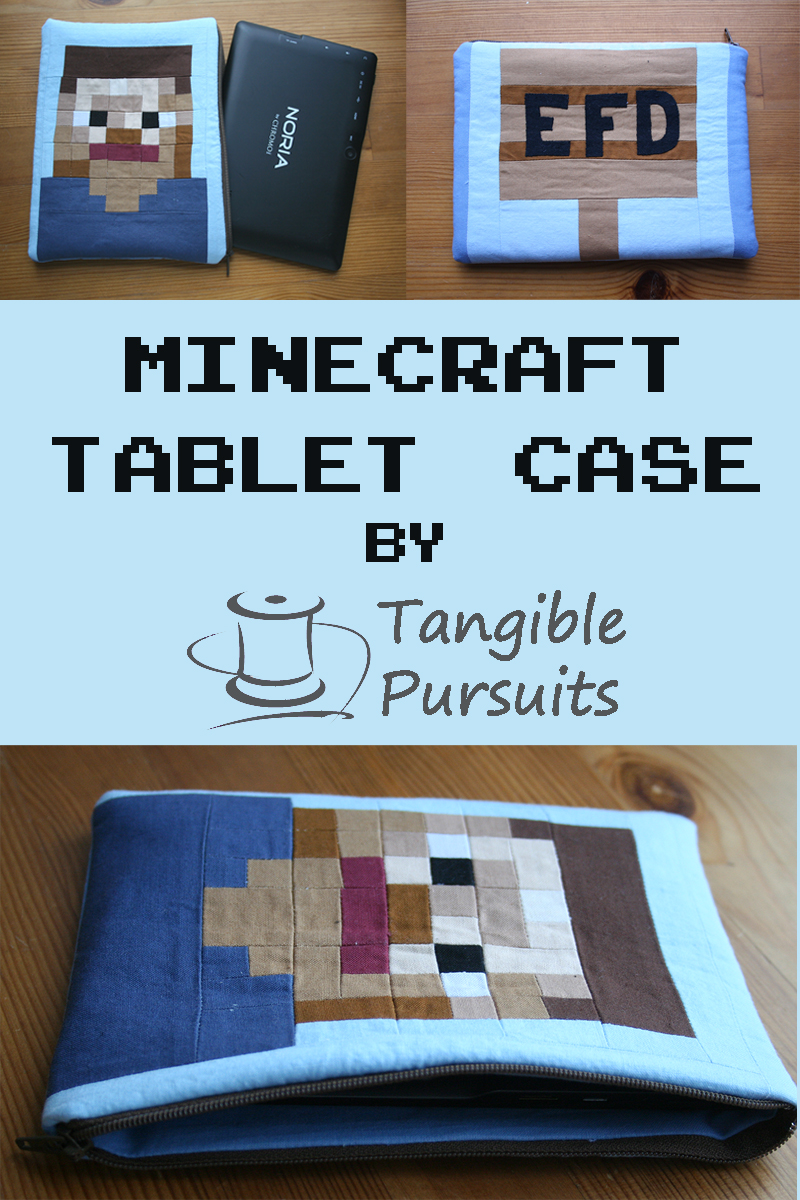 Tangible Pursuits: Minecraft Tablet Case