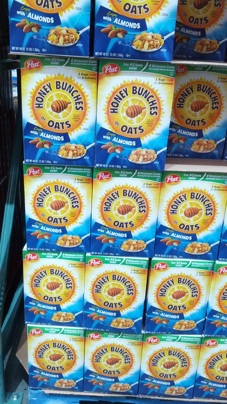 Post Honey Bunches of Oats Cereal Costco Weekender