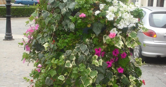 El jardín en macetas: Soportes prefabricados