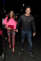 Katie Price with husbant at a nighclub